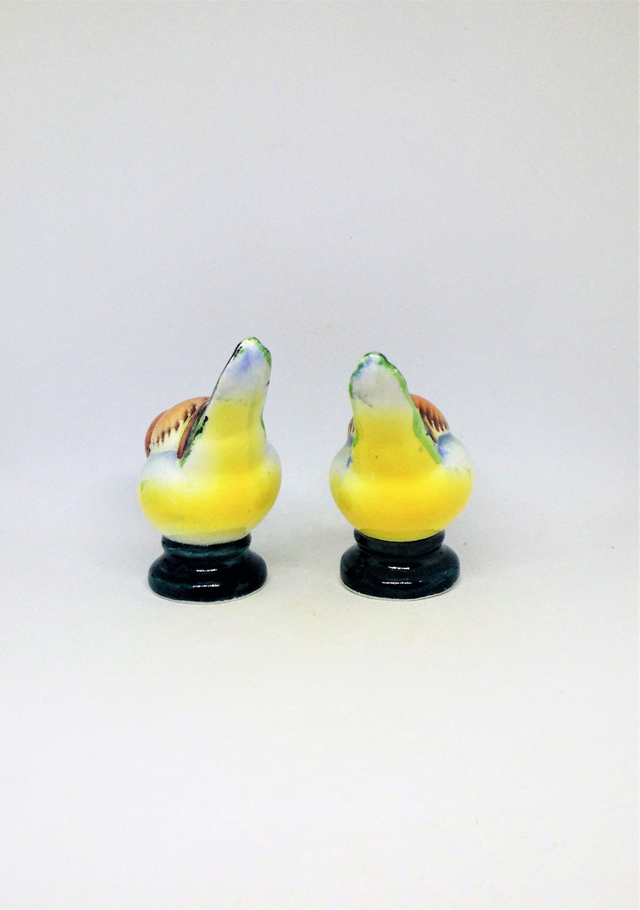 Vintage Bird Salt Pepper Japan Salt Pepper Cork Salt Pepper Etsy