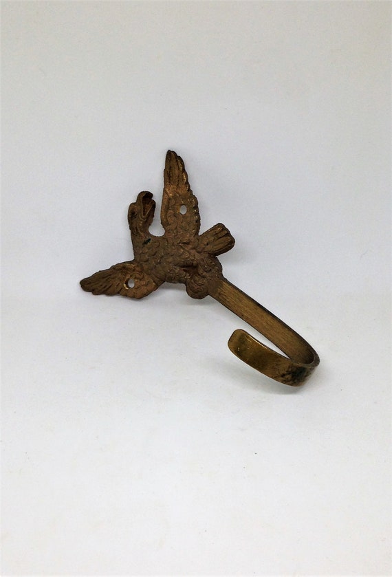 American Eagle Hook Eagle Wall Hook Vintage Brass Eagle Brass Eagle Hook Eagle Wall Hook Eagle Door Hook Picture Wall Hook