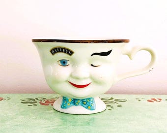 Vintage Baileys Yum Mug: Baileys Coffee Cup