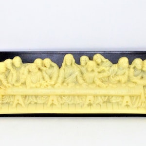 Vintage Religious Art, Jesus 12 Apostles, The 12 Apostles Art, Celluloid Plaque, Religious Plaque, Apostles Wall Art, Shrine Decor