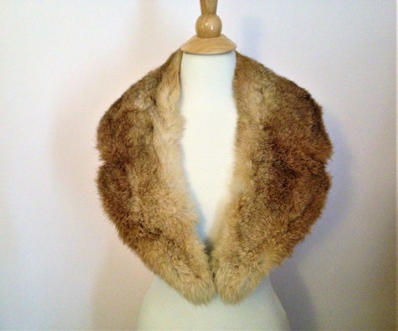 vintage fur shawl