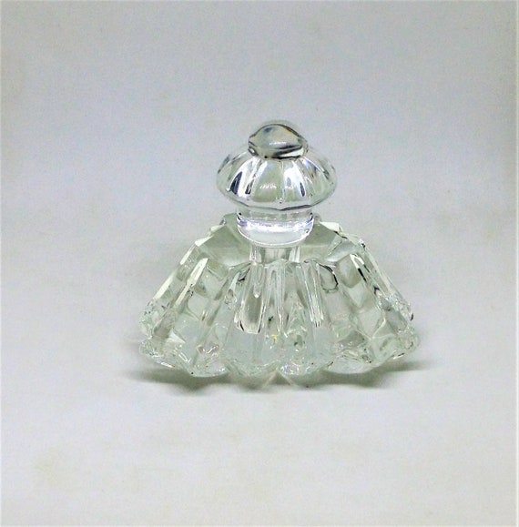 Vintage Perfume, Perfume Bottle, Crystal Perfume, 