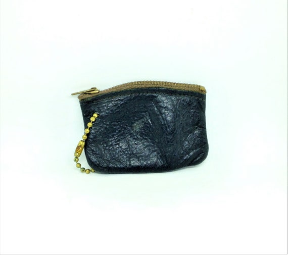 Vintage Coin Purse Leather Coin Purse Leather Purse Key Chain