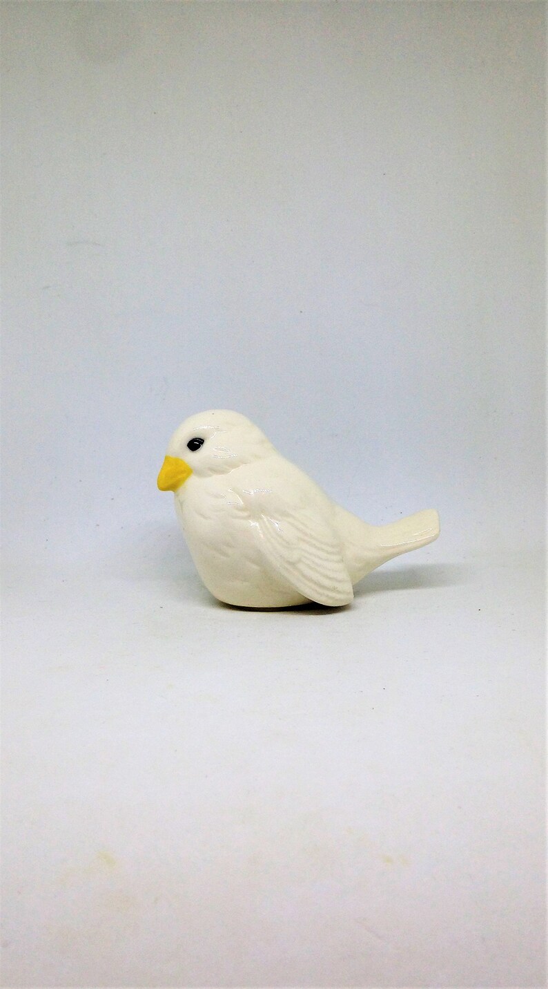 Spring Table Decor Bird Decor Easter Salt and Pepper Collectible Salt Pepper White Bird Salt Pepper Vintage Bird Salt and Pepper