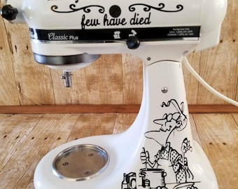 Stand Mixer Decals Etsy