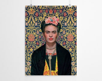 Frida Kahlo Print | Frida Kahlo Poster | Frida Kahlo Wall Art
