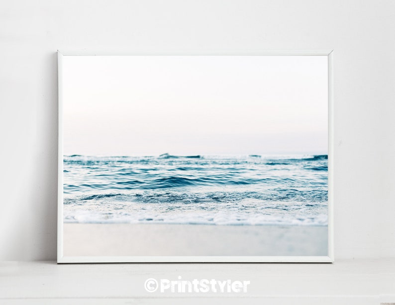 Beach Wall Art Beach Print Ocean Decor Beach Art Ocean Art Etsy