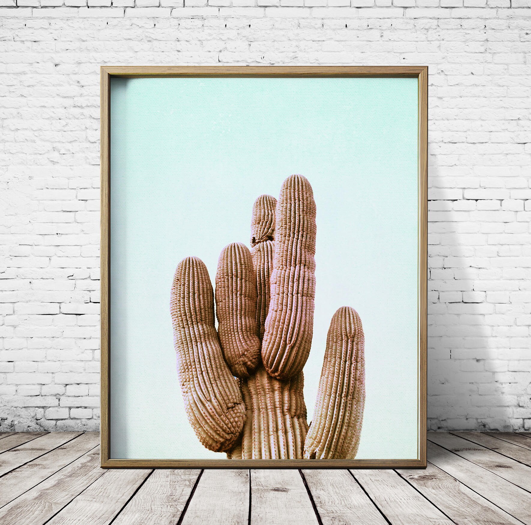 Cactus Print Cactus Art Cactus Poster Cactus Wall Art | Etsy