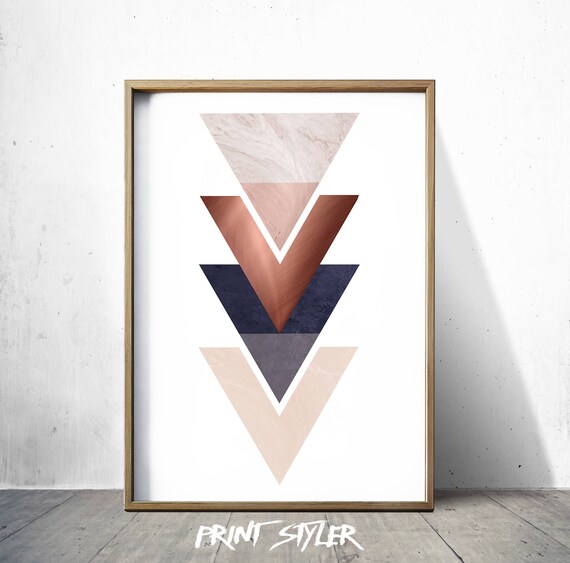 Geometric Art Geometric Prints Abstract Prints Nordic Etsy