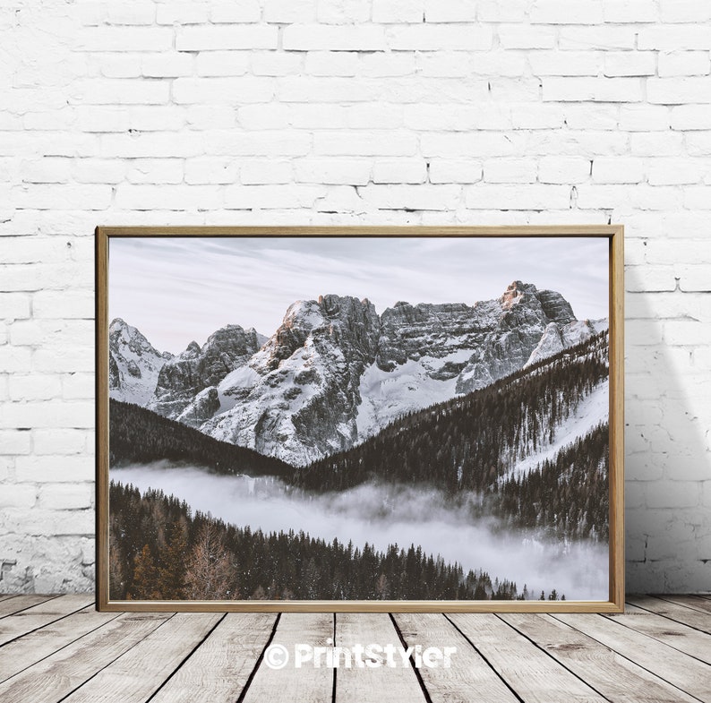 20++ Top Mountain prints wall art images information