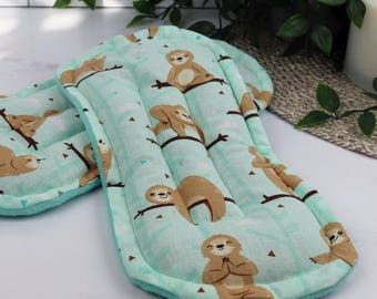 Microwave Foot Warmer Inserts. Flaxseed Rice Heating Pad Provides Heat Therapy for Cold or Painful Feet! (Choice of Fabric)