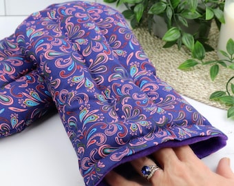 Wrist & Hand Warming Mitts. Heat or Cool Therapy. Hand Heating Pad for Discomfort and Relief. (Set of 2)