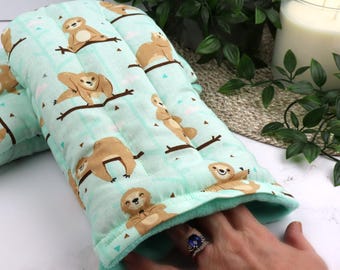 Heat Therapy Hand Warming Mitts for Discomfort, Relief and Self Care. Microwave Heating Pad (Set of 2)