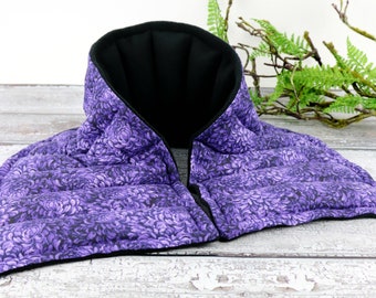 Neck Warmer. Neck & Shoulder Relief Wrap using Heat or Cool Therapy. (Fabric Option Available)