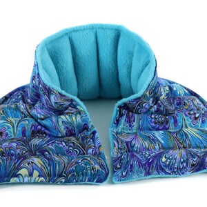 Heated Neck Wrap for Natural Relief and Discomfort. Microwavable Flax Heating Pad. image 9