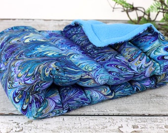 XL - Extra Large Heating Pad. Flax & Rice Body Warmer. Reusable Microwave Hot Cold Pack.