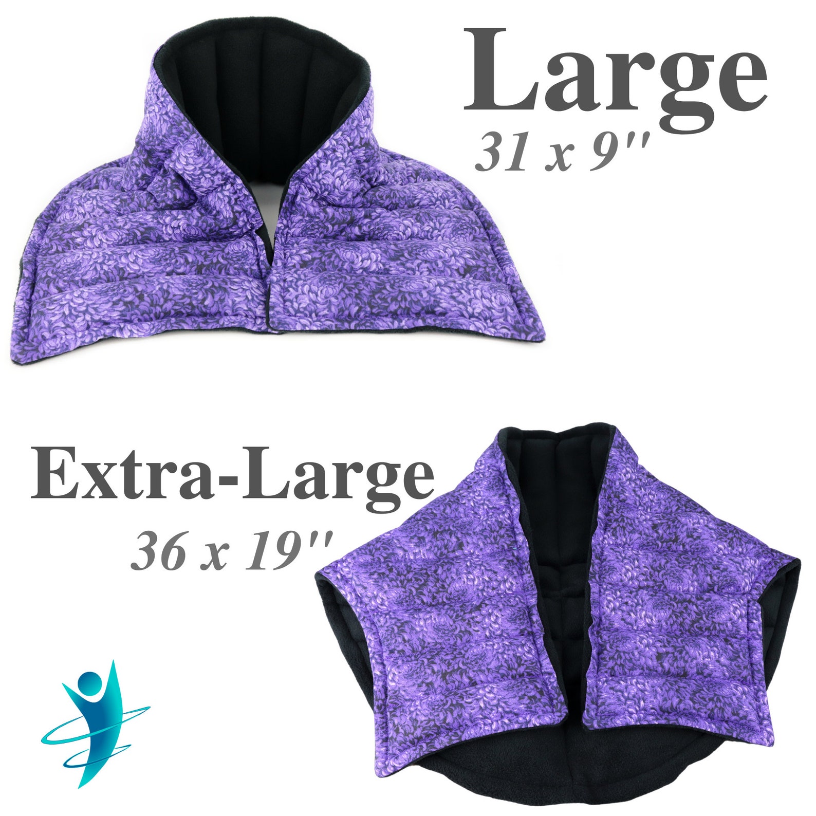 Rice Neck Warmer Wrap. Microwavable Heating Pad. size & Etsy