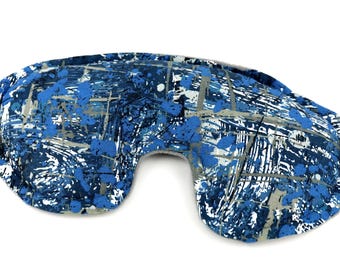 Eye Pillow for Discomfort, Relief and Relaxation. Heat or Cool Therapy Rice Bag. Microwavable. (Fabric Options Available)