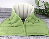 Neck Shoulder Heating Pad. Neck Wrap for Natural Pain Relief and Relaxation. (Fabric Option Available)