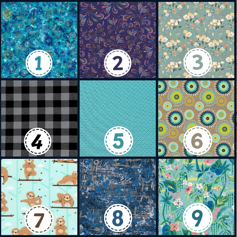 Weighted Eye Pillow filled with Flaxseed & Rice. Microwave Heating Pad or Cool Compress. Self Care, Yoga Eye Pillow, FREE Shipping! image 4