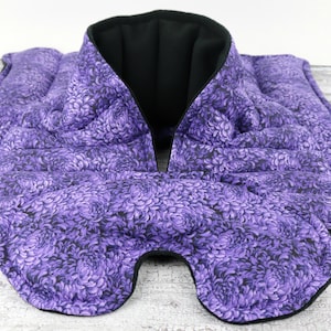 Relaxation Gift Set. Microwave Neck Wrap, Large Heating Pad & Eye Pillow. Fabric and Set Options Available image 4