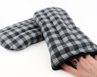 Heat Therapy Hand Warming Mitts for Discomfort & Relief. Microwave Heating Pad for the Entire Hand! (Set of 2)