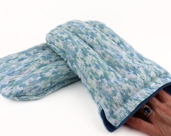 LAST CHANCE SALE! Heat Therapy Hand Warmers for Painful Hands. Microwavable Natural Flax & Rice Heating Pad for Comfort and Relaxation.