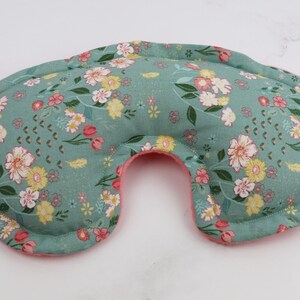 Weighted Eye Pillow filled with Flaxseed & Rice. Microwave Heating Pad or Cool Compress. Self Care, Yoga Eye Pillow, FREE Shipping! 3- Soothing Floral