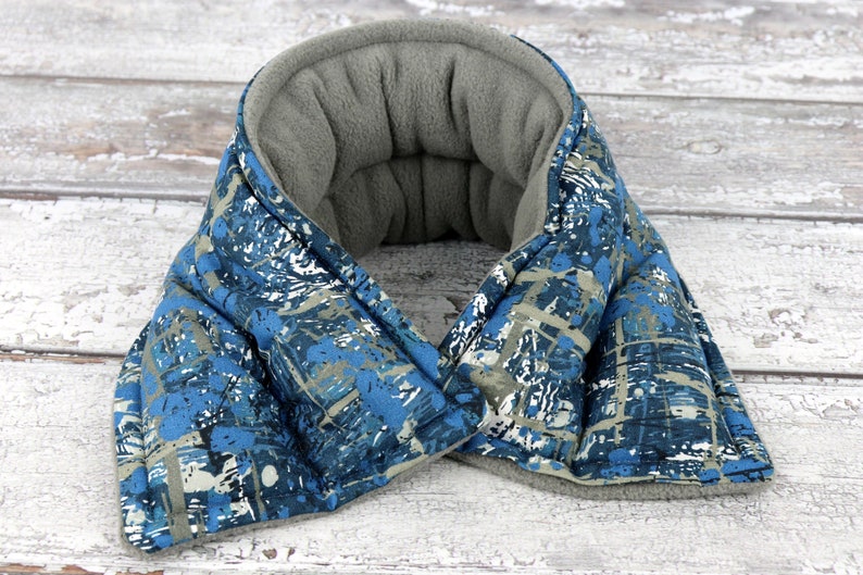Microwave Neck Warmer for Relaxation & Pain Relief. Flax/Rice Etsy