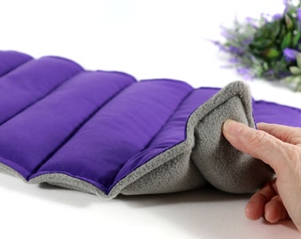 Rice Heating Pad. Microwave for Heat Therapy or Freeze for Cooling Relief. (Choose Size and Fabric)