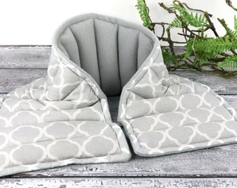 Neck Wrap. Microwave for Heat Therapy or enjoy Chilled. Heating Pad for Heat Cool Therapy. (Fabric Option Available)