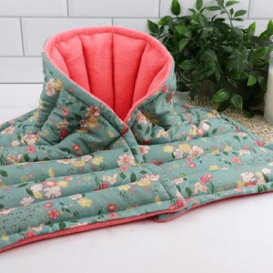 Neck Warmer. Neck & Shoulder Relief Wrap using Heat or Cool Therapy. (Fabric Option Available)