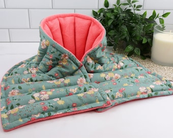 Neck Warmer. Neck & Shoulder Relief Wrap using Heat or Cool Therapy. (Fabric Option Available)