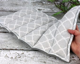 LAST CHANCE SALE! Rice Heating Pad. Microwave for Heat Therapy or Freeze for Cooling Relief.