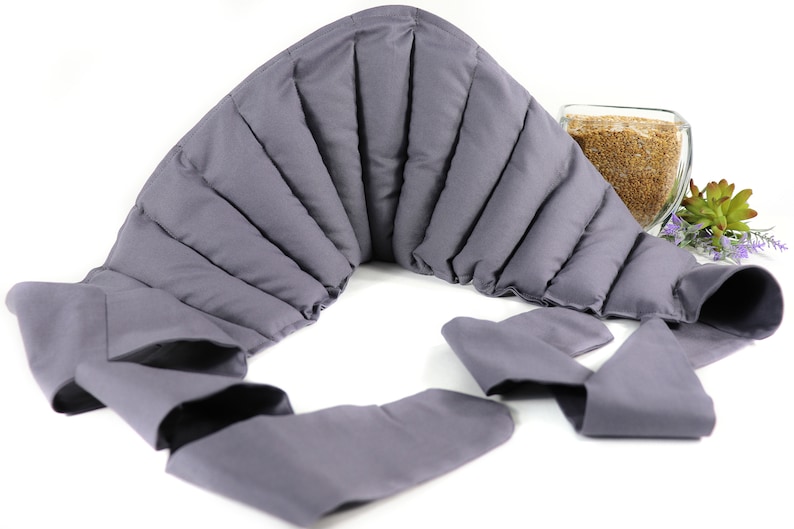 Back Microwave Heating Pad Pain Relief Relaxation Gift Etsy