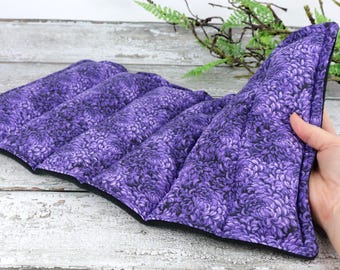 LAST CHANCE SALE! Rice Heating Pad. Microwave for Heat Therapy or Freeze for Cooling Relief.