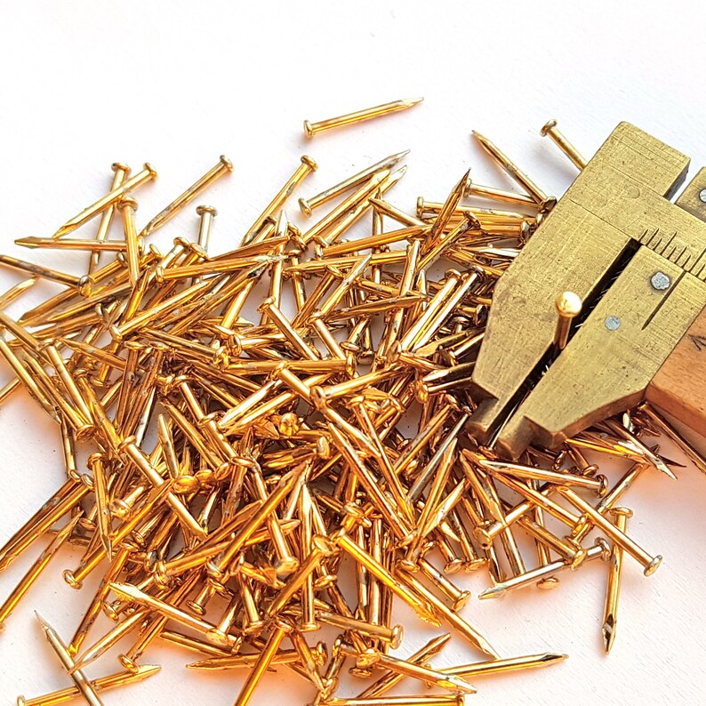 1000pcs 18 x 3/8 1 Escutcheon Pins Nails for String Art 1,2 x 10-25mm image 7