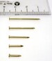 Solid Brass Tack Nails, Brads, Escutcheon, Pins: 1.2 x 4-25mm (#18 x 5/32' - 1') Small, Tiny, Precise. Round Head 