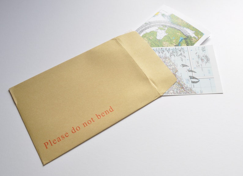 Illustrated Map of Northern Ireland Greeting Card. Blank Card. Etsy