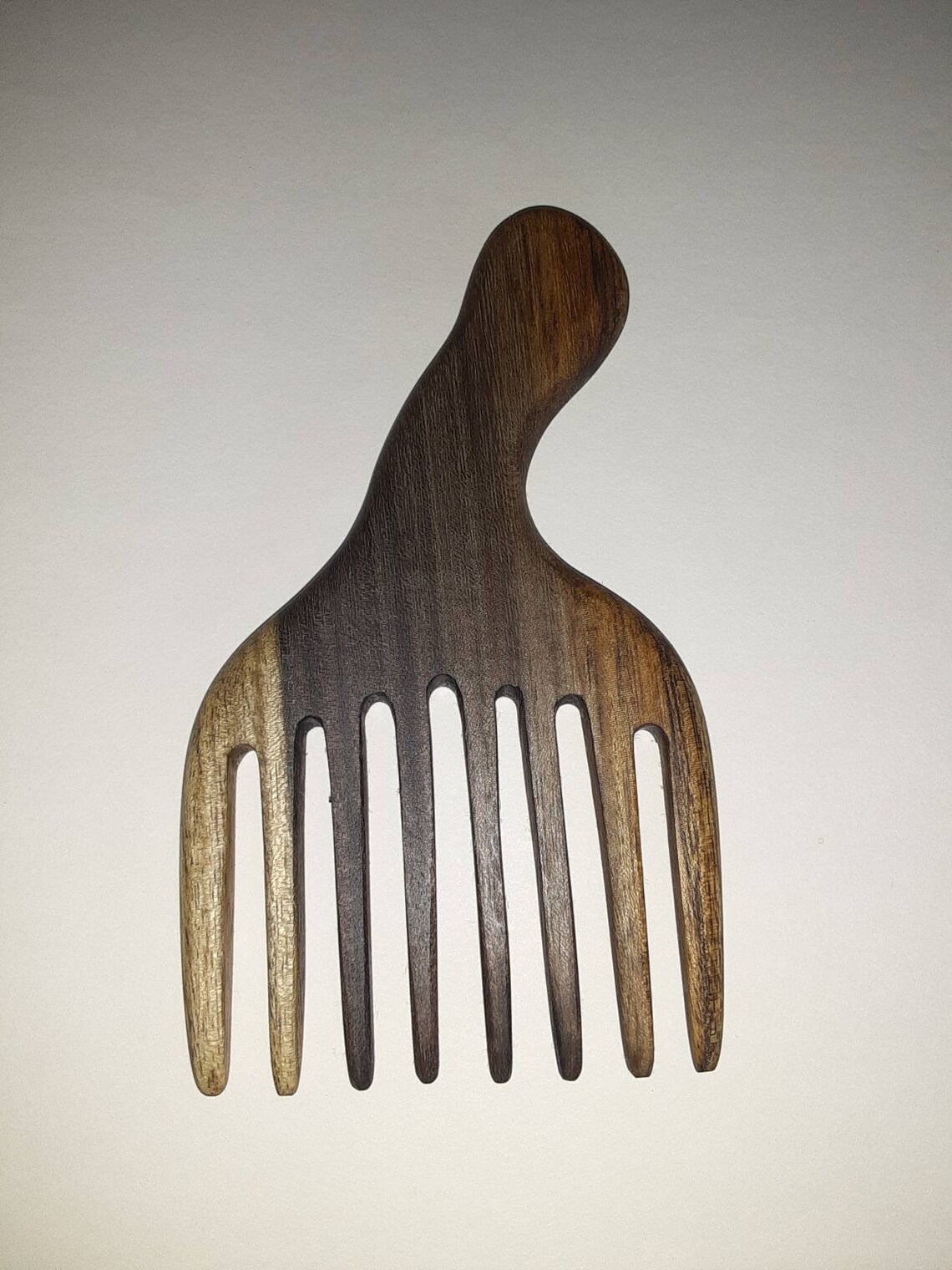 Afro Pick Comb Wood Comb Widetooth Comb Etsy