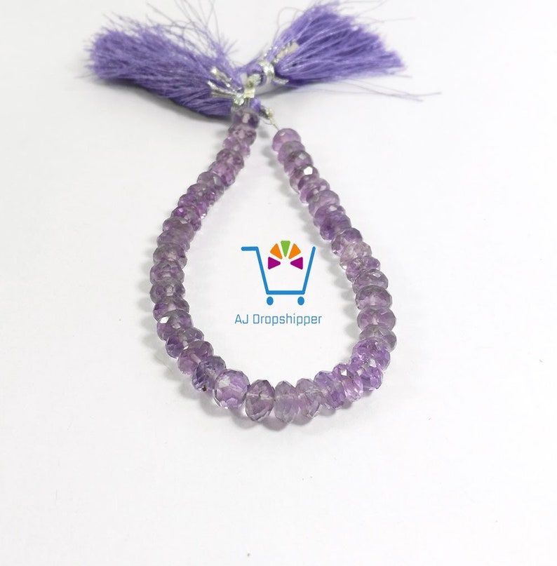 pink amethyst beads fine amethyst pink amethyst 7mm rondelle Beads 7 strand aaapink amethyst pink amethyst bead amethyst jewelry