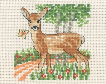 Permin Embroidery picture Animals Deer AIDA 14-331