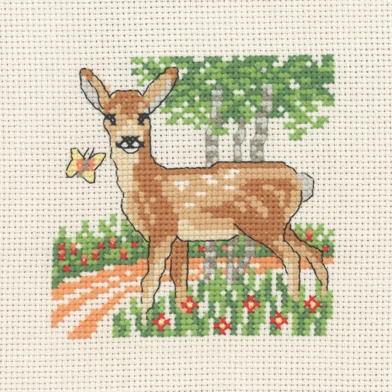 Permin Embroidery picture Animals Deer AIDA 14-331