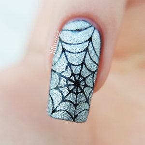 Spider Webs nail stencils image 4