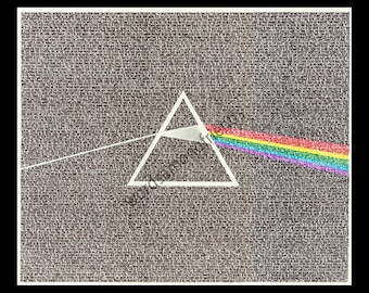 Pink Floyd word art print
