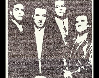 Goodfellas word art print