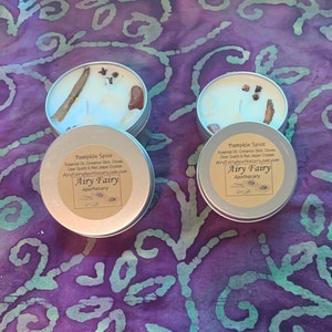 Pumpkin Spice Candle, Fall Candle, Pumpkin Candle, Mini Candle, Candle in tin, Soy Candle, Candle