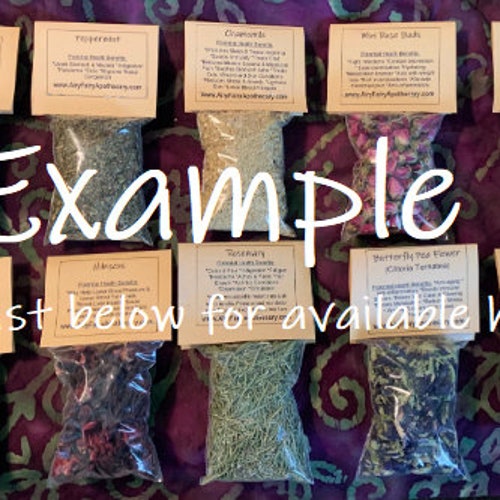 Your Choice Herbal Combo 5 Herbs Herb Kit Herbal Starter Etsy
