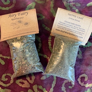 Dried Organic Nettle Leaves, Roman Nettle, Nettle Tea, Stinging Nettle