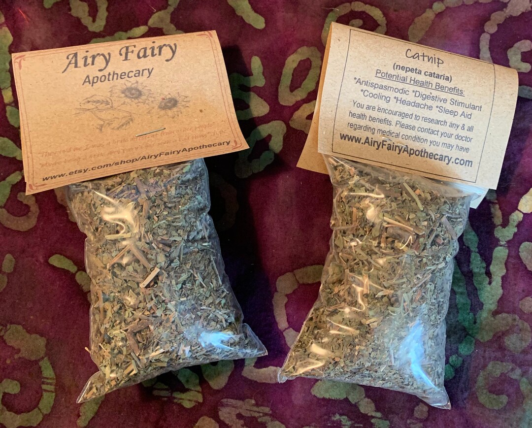 Dried Organic Catnip Herbal Tea Catnip Tea Etsy